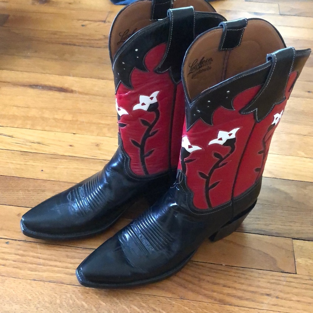 Women’s Lucchese Leather Cowgirl Boots
